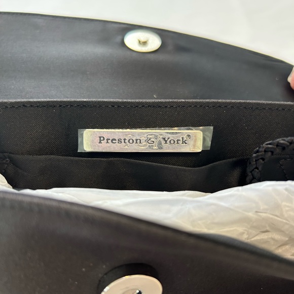 NWT Preston & York Black Evening Bag - Picture 3 of 7